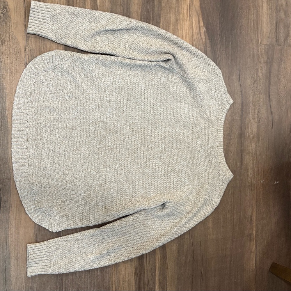 Women's Cream Sweater - Picture 5 of 12